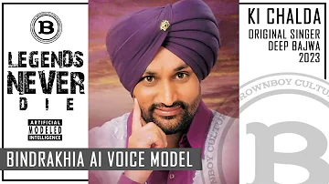 Surjit Bindrakhia X Deep Bajwa 2023 New Punjabi Song Using A.I - Ki Chalda