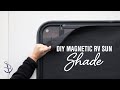 How to Make Magnetic Window Shades on a RV