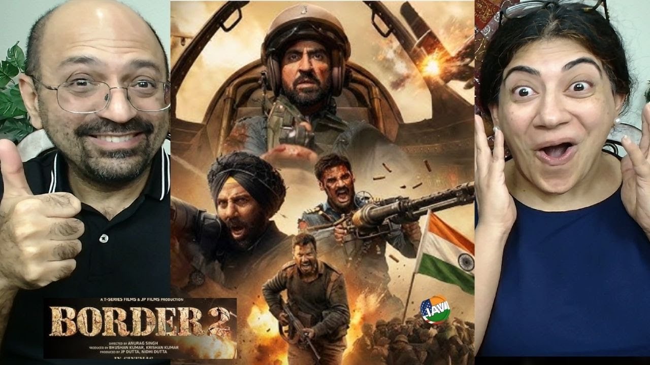 BORDER 2 (Trailer) | REACTION | Sunny Deol, Varun, Diljit, Ahan | Bhushan K | 23-Jan-2026