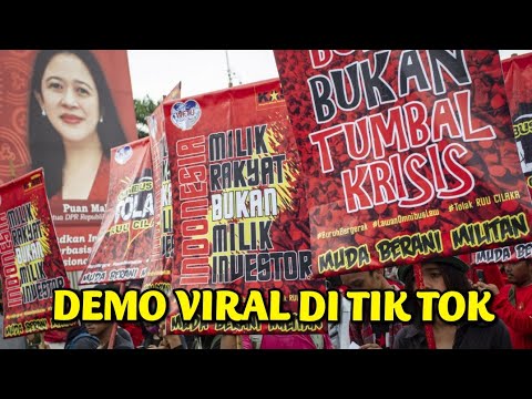 VIDEO PESERTA DEMO VIRAL DI TIK TOK