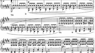 Chopin Prelude Op.28 No.15 (Horowitz) chords
