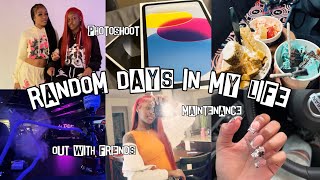 RANDOM DAYS IN MY LIFE | (Hair, Photoshoot, Getting iPads, Outside with friends)