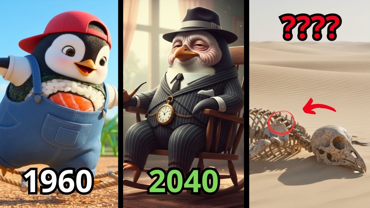 Evolution of Sigma-Gangsterino-Boy 🐧🍣 Cyborg Version