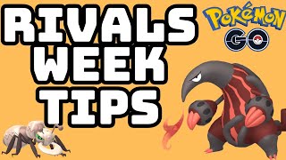 *Rivals Week* Event - Tips & Tricks #pokemongo #pokemon