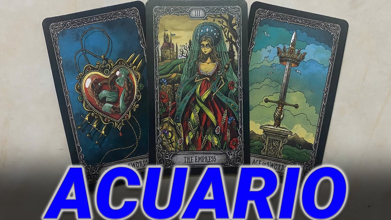 Acuario🌠 una conexión rara te hace dudar 🔮 tarot amor diario