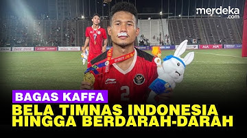 Bagas Kaffa Berdarah-Darah Disikut Pemain Thailand, Akhirnya Bawa Timnas Raih Emas