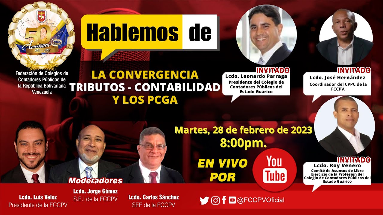 HABLEMOS DE: La Convergencia Tributos – Contabilidad y los PCGA.