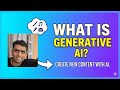 Generative AI Explained in 5 mins | what is Gen AI? Generative AI for Beginners #genai #ai #llm