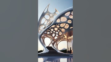 Step 99 into the Future: AI-Designed Industrial Architecture! Biomimicry
