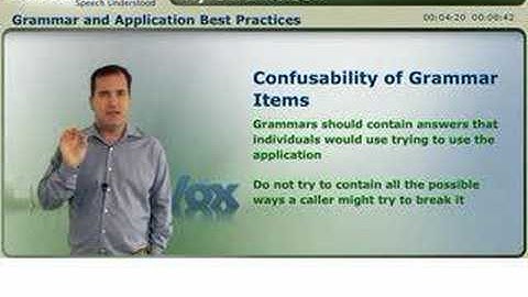 Best Practices for Building Grammars for Your Speech App