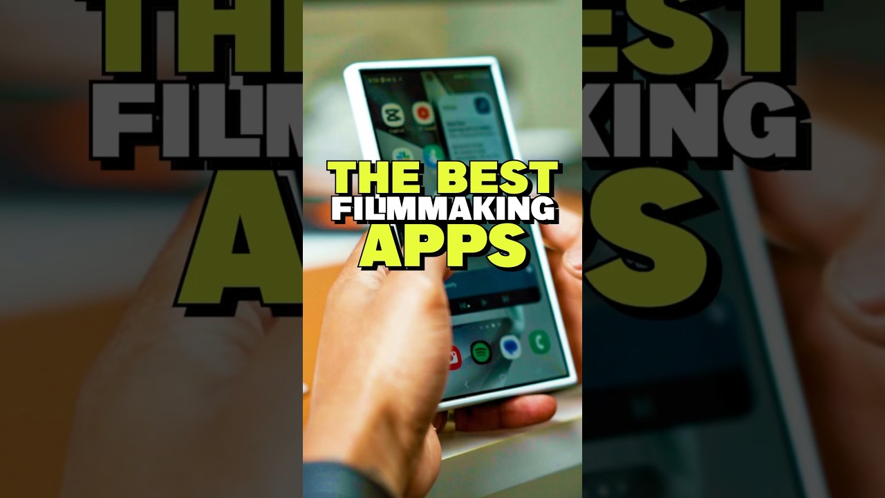 The best filmmaking apps! 