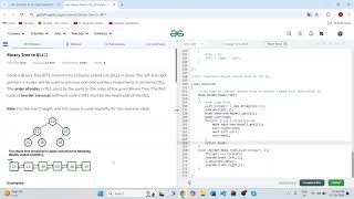 Binary Tree to DLL | GFG | POTD Wealth