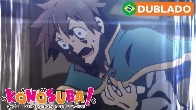 Konosuba, Encontro de Sylvia com Kazuma #fy #animes #konosuba #dub