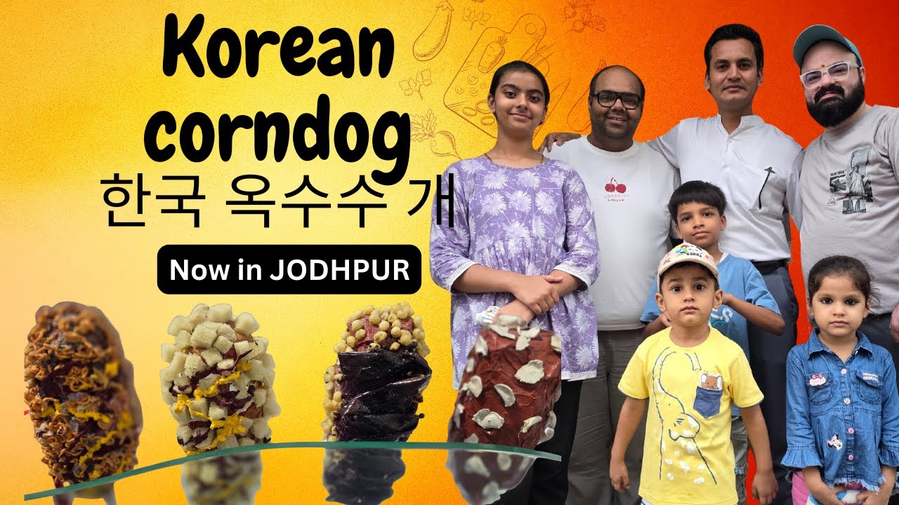 Korean Corndog : Now in jodhpur