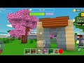 Mini Craft - New Build Small Hut For First Time Using Block Game 🎮🎯#minicraft #games #youtubevideo