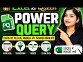 Power Query Full Tutorial in Hindi | Beginner to Advanced