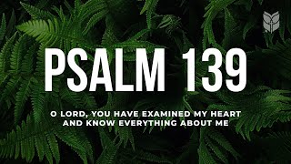 Psalm 139 - Holy Bible (NLT) #BibleVision