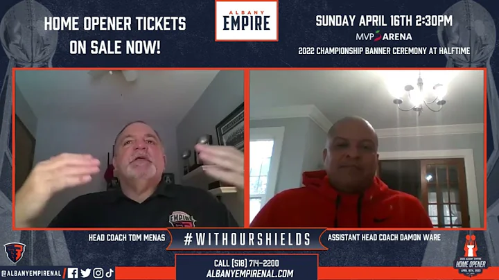 Updates From The Empire: Albany Empire HC Tom Mena...