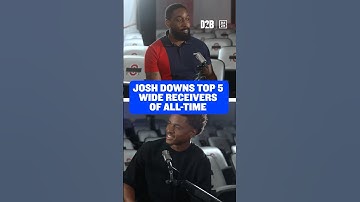 Josh Downs Ranks His Top 5 WRs of All Time 👀🔥