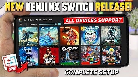 NEW! Kenji NX Nintendo Switch Emulator for Android | Setup, Settings & Gameplay