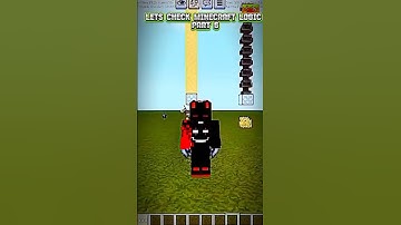 Lets check minecraft logic part 6 #short #minecraft #viral #video #short #logic #craftbuilder_1