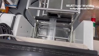 Celebrity WALLABY Auto Bagging with External TTO Printer | SLP-DS02D/03D | On-Film Variable Data Printing Profile