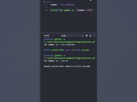 Python formatting trick !!!! - YouTube