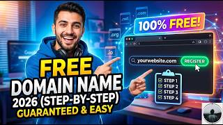 How to Get a FREE Domain Name in 2026 (Step-by-Step)