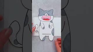 Funny Paper Cat Toy Diy
