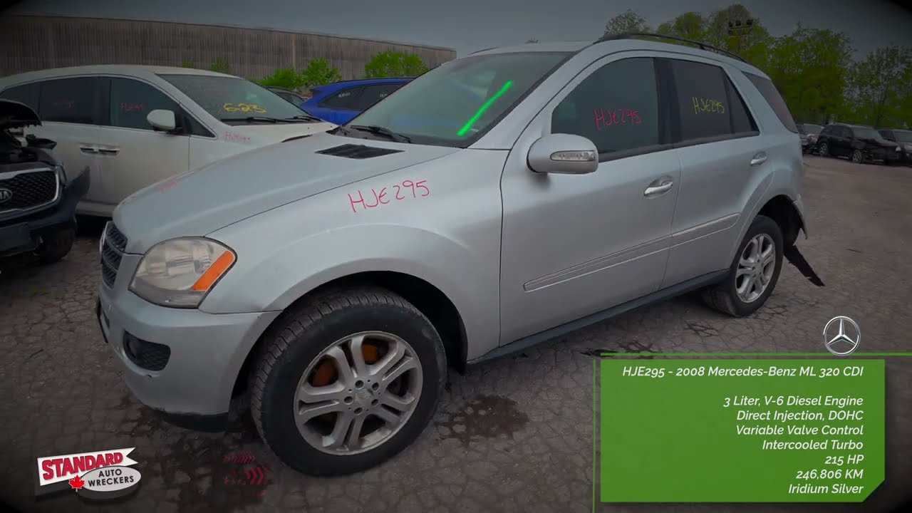 Used Auto Parts Inventory - Stock # HJE295 - 2008 Mercedes Benz ML 320 CDI