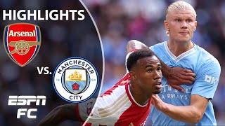  LATE LATE DRAMA  Arsenal vs. Manchester City | FA Community Shield Highlights | ESPN FC