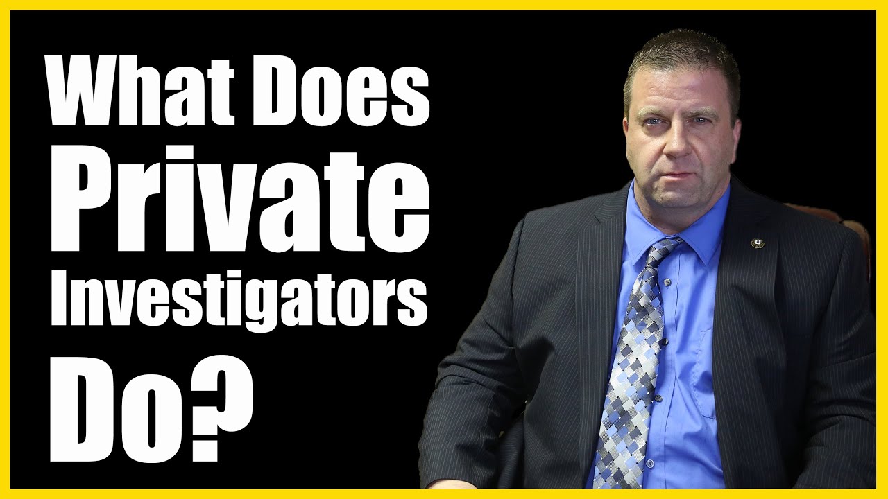 Private Investigator Detective