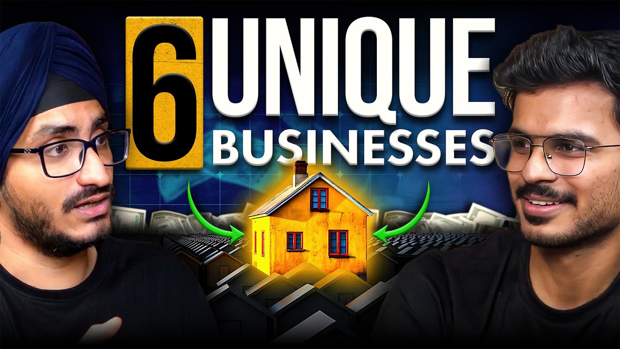 I Found 6 Unique Businesses in India (Here's the Framework)