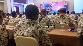 Pembacaan do'a di Rakernas DPP SPPI di Pekalongan