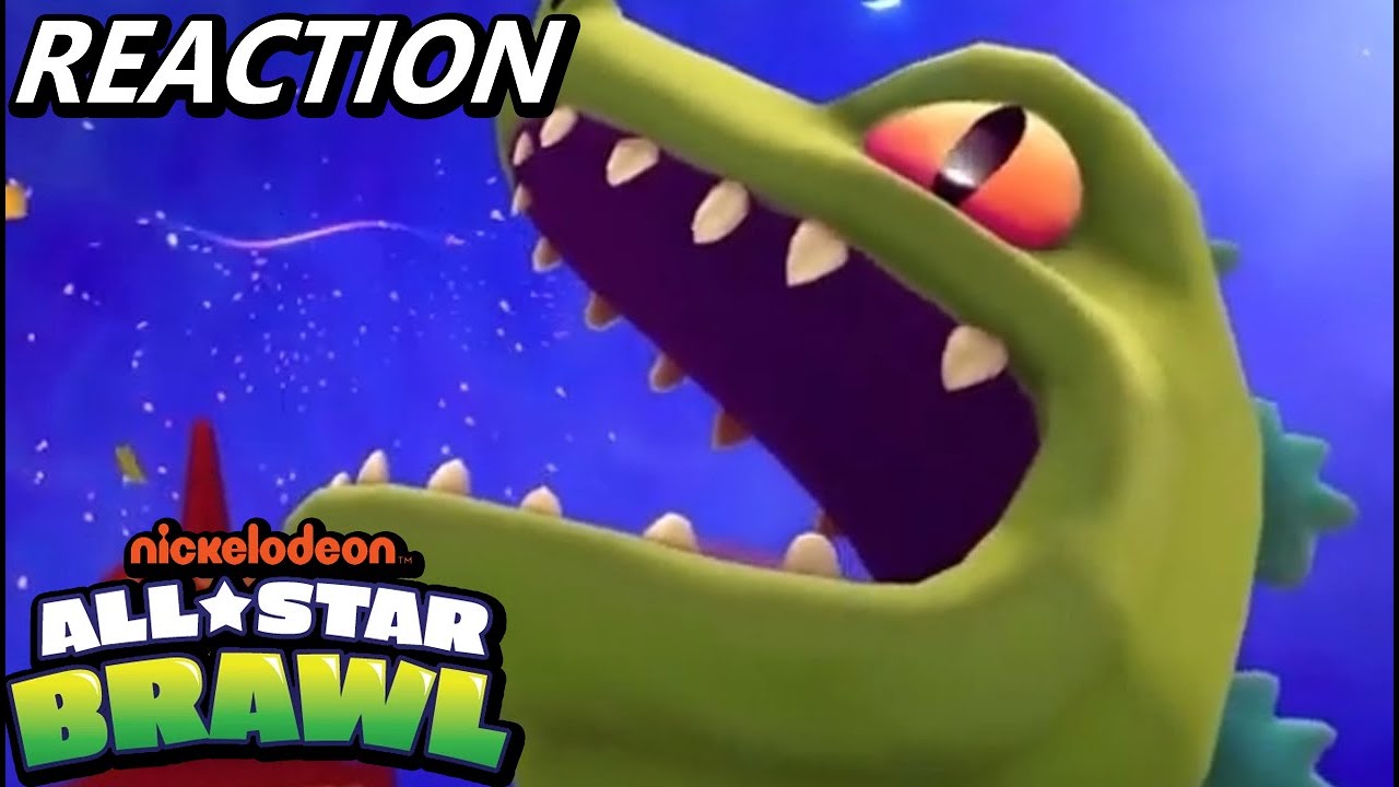 [REACTION] Reptar Showcase in Nick All-Star Brawl
