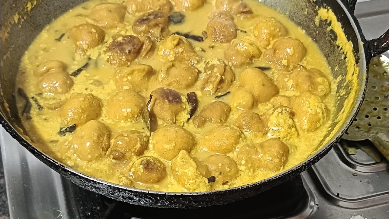 #@ आओ बनाते है सॉफ्ट सॉफ्ट कढ़ी बड़ी  