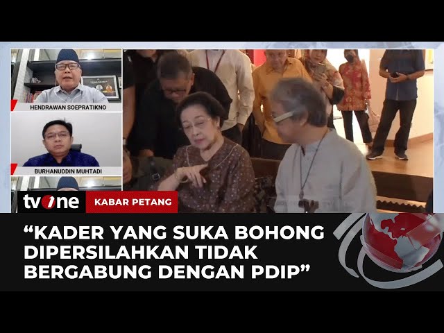 Megawati datangi 'Patung Kurus Hidung Panjang, PDIP: Mereka yang Berkuasa Cenderung Lupa | tvOne class=