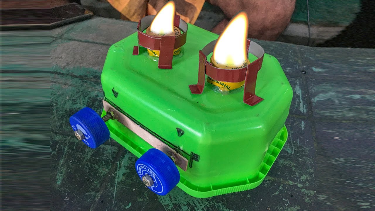 Mini Gas Stove made at home YouTube