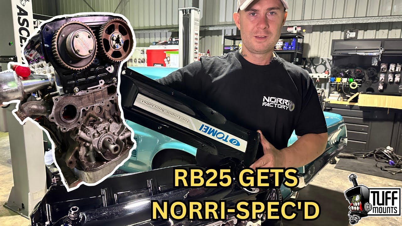 Tearing Down a RB25 NA Drift Engine. - YouTube