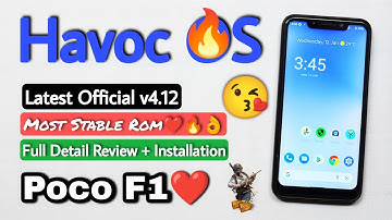 Havoc OS For poco F1. Install Havoc OS v4.12 Android 11 Rom On Poco F1. Best Stable Rom For Poco F1