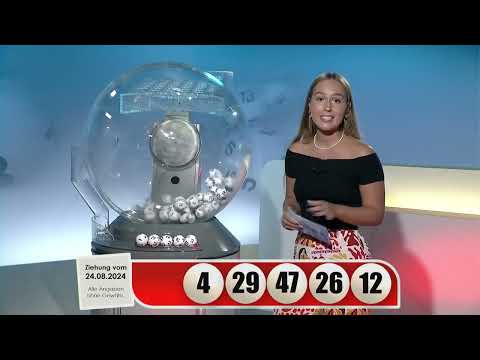 LOTTO 6aus49-Gewinnzahlen von Samstag, 24.08.2024