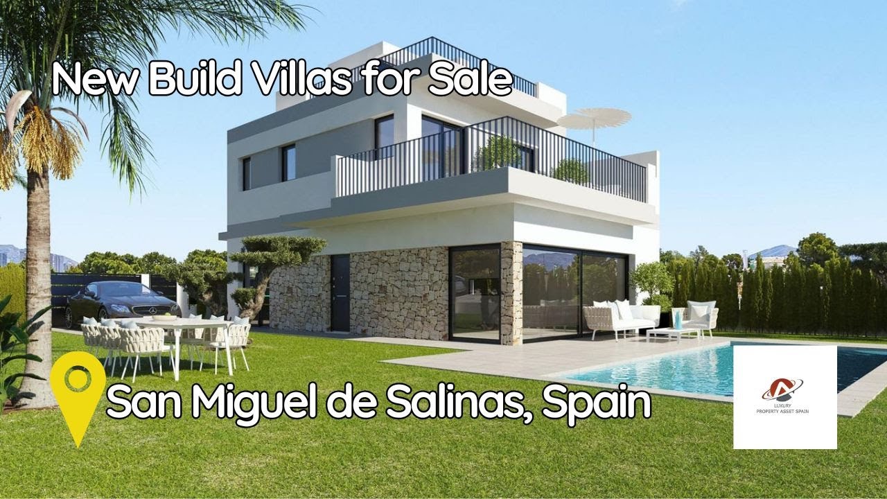 Luxury New Build Villas for Sale in San Miguel de Salinas, Costa Blanca, Spain