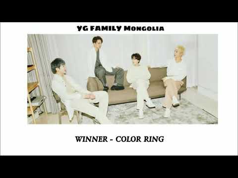 [MGL SUB] WINNER - COLOR RING (4 verb)