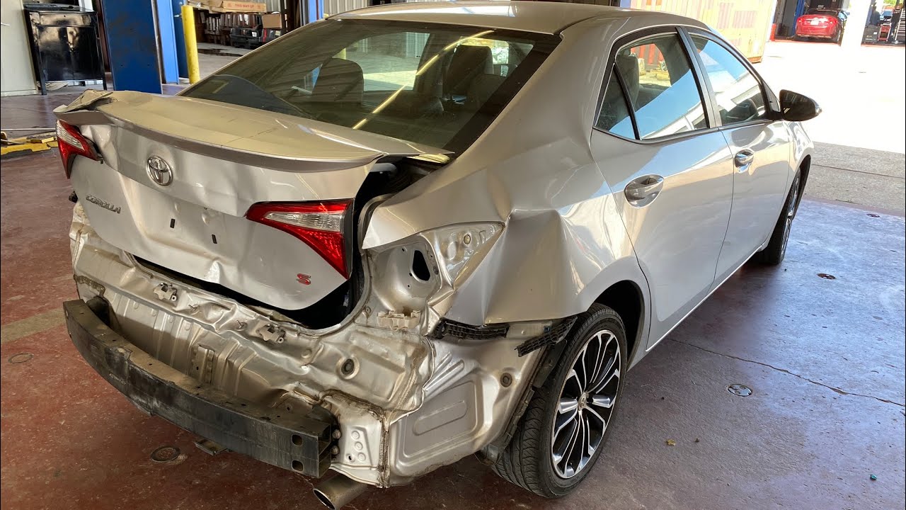 Time Lapse Toyota Corolla Rear End Replace - YouTube