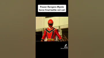 Power Rangers Mystic force roll call #powerrangersmysticforce ￼