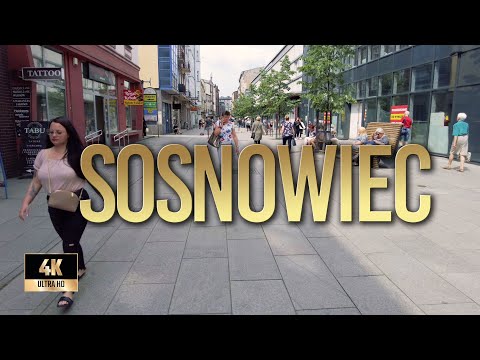 Sosnowiec | Wiosna 2022 | Spacer po Sosnowcu | Binaural Audio 🎧 [4k]