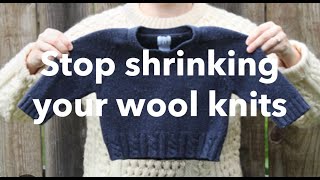 HOW TO WASH wool knits | step by step | STORING, keeping it fresh and new | all you NEED to know