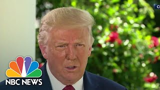 Trump Makes Controversial Comments About Police Violence Against Black People | NBC Nightly News