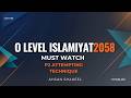 MUST WATCH THIS BEFORE GOING TO O-LEVELS ISLAMIYAT P2 "Attempting Technique"