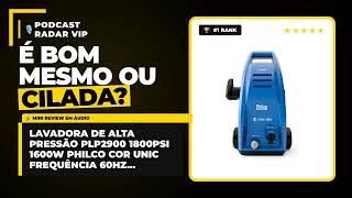 Lavadora De Alta Pressão Plp2900 1800psi 1600w Philco Cor Un